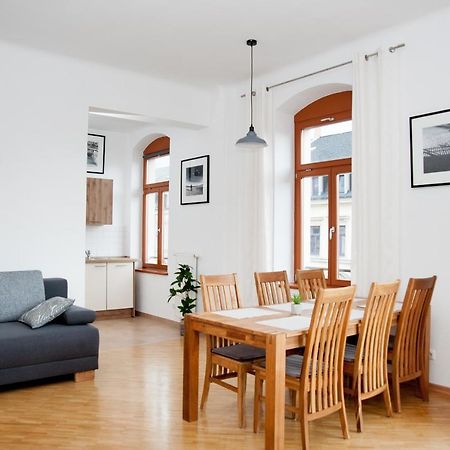 1-Raum-Wohnung Zentral Gelegen Dresda Exterior foto