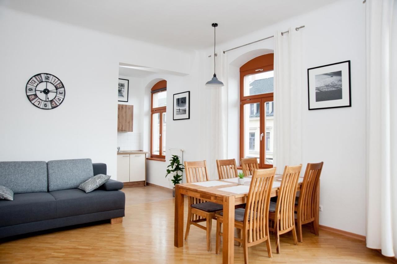 1-Raum-Wohnung Zentral Gelegen Dresda Exterior foto