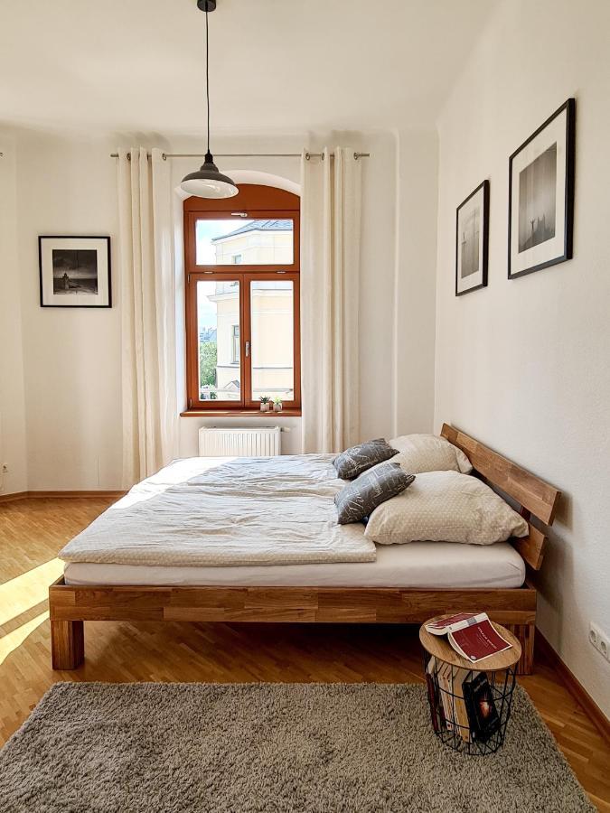 1-Raum-Wohnung Zentral Gelegen Dresda Exterior foto