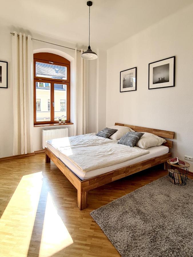 1-Raum-Wohnung Zentral Gelegen Dresda Exterior foto