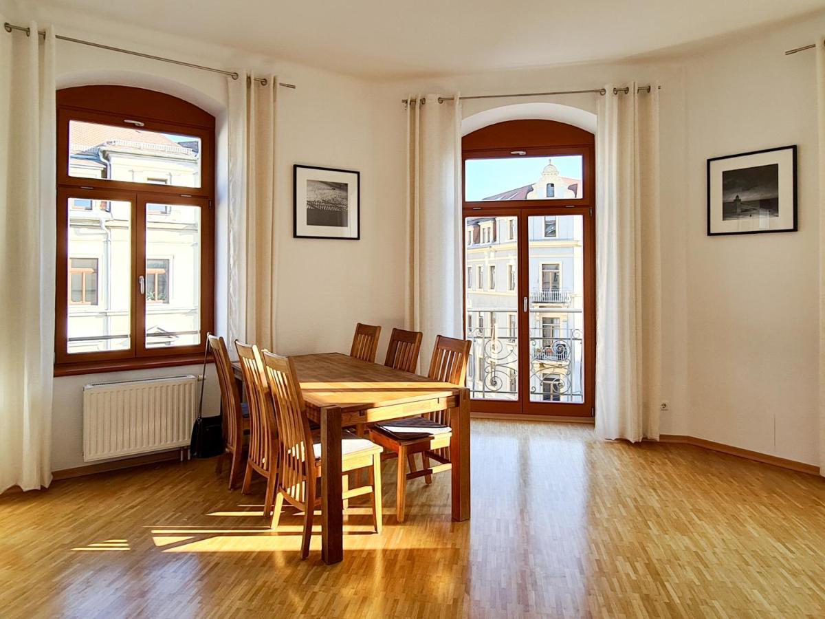 1-Raum-Wohnung Zentral Gelegen Dresda Exterior foto