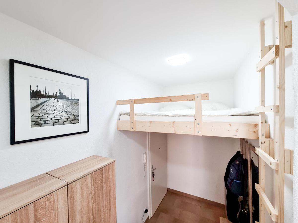 1-Raum-Wohnung Zentral Gelegen Dresda Exterior foto