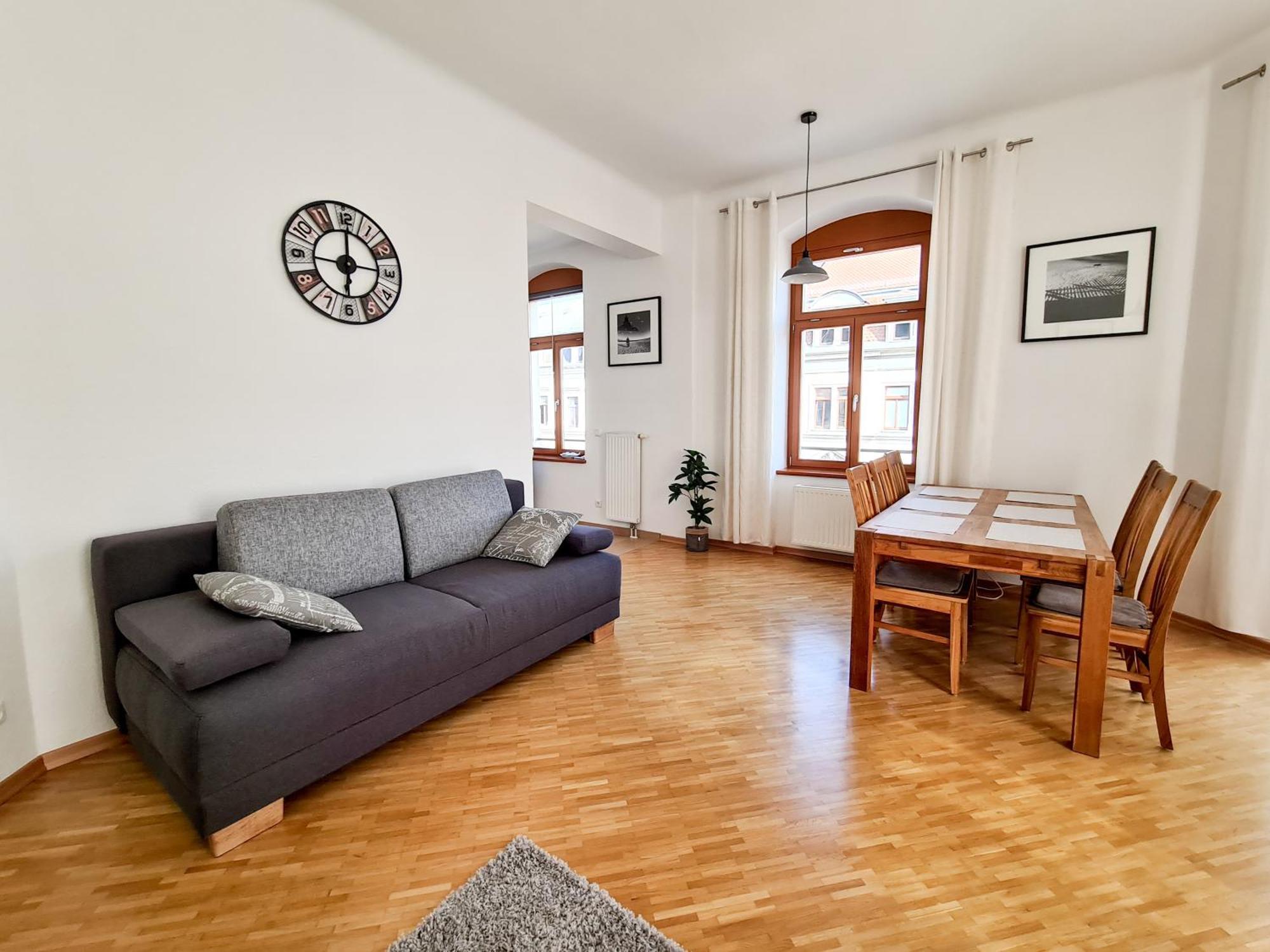 1-Raum-Wohnung Zentral Gelegen Dresda Exterior foto